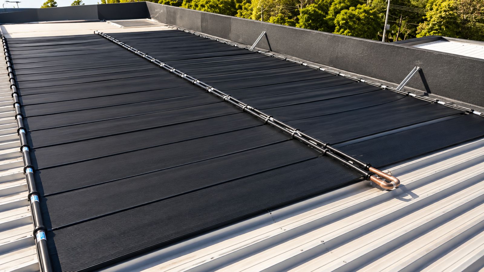 Placas de Aquecimento solar para piscina